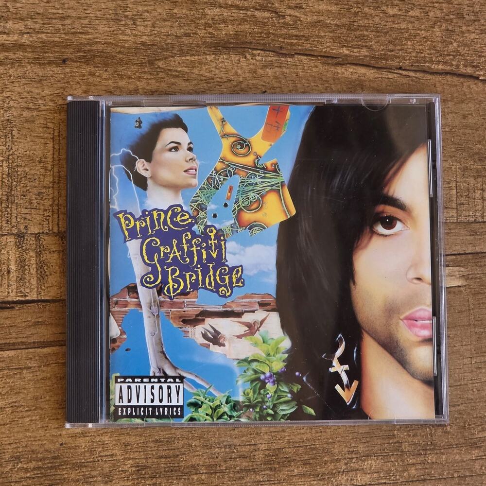 Vtg 1990 Prince Music From Graffiti Bridge CD